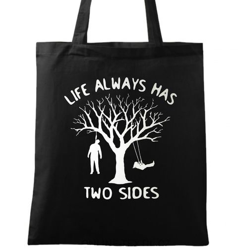 Obrázek produktu Bavlněná taška "Na stromě se můžeš houpat nebo viset"