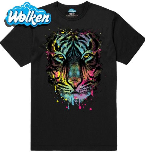 Obrázek produktu Pánské tričko Barevný Tygr