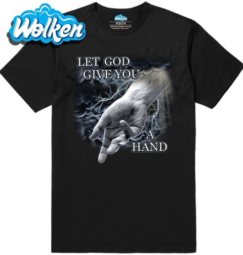 Obrázek produktu Pánské tričko Nech Pána, aby ti podal ruku
