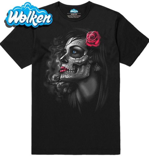 Obrázek produktu Pánské tričko Mrtvá Dívka A Růže