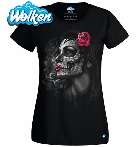 Obrázek produktu Dámské tričko Mrtvá Dívka A Růže