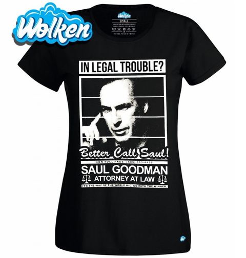Obrázek produktu Dámské tričko Saul Goodman Better Call Saul Volejte Saulovi