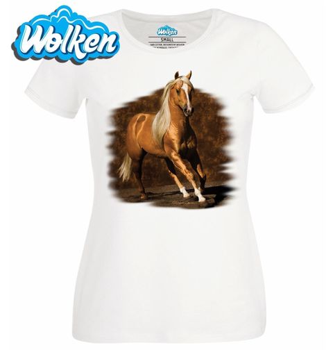 Obrázek produktu Dámské tričko Kůň Ryzák Golden Boy