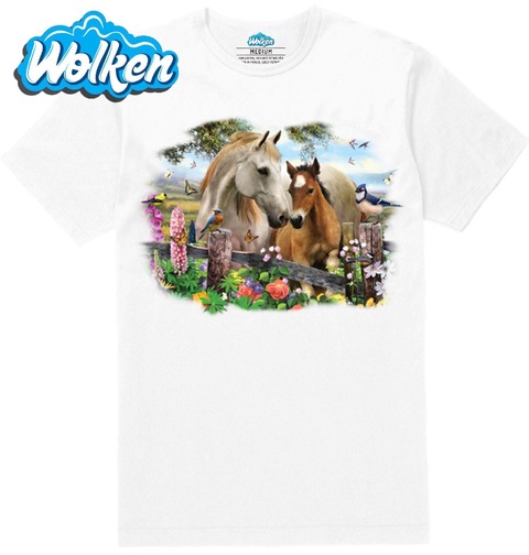 Obrázek produktu Pánské tričko Koňe na Farmě