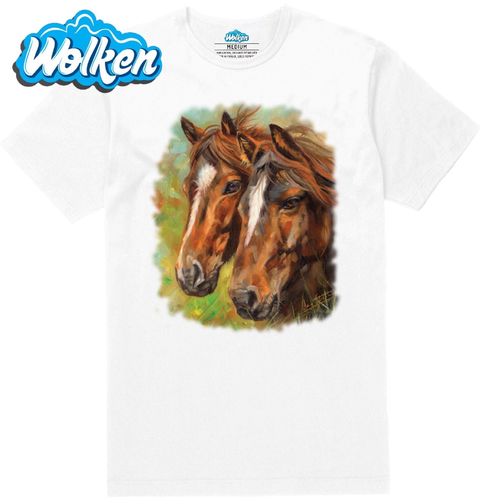 Obrázek produktu Pánské tričko Koňská Láska Zamilovaní Koně
