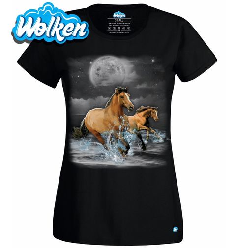 Obrázek produktu Dámské tričko Divocí Koně za Úplňku