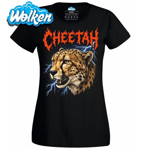 Obrázek produktu Dámské tričko Metalový Gepard Cheetah