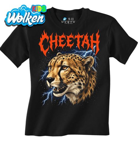 Obrázek produktu Dětské tričko Metalový Gepard Cheetah