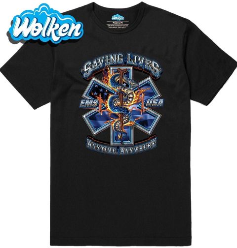 Obrázek produktu Pánské tričko Záchranná služba zachraňuje životy