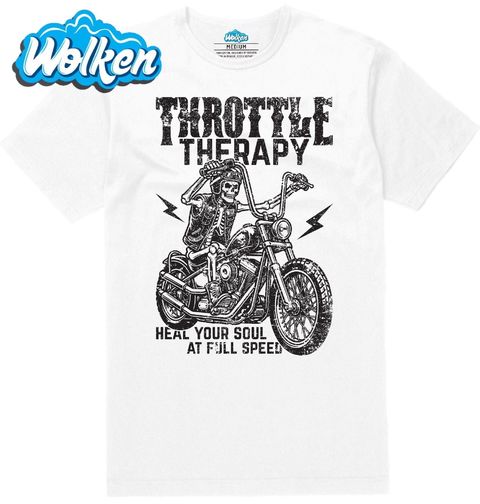 Obrázek produktu Pánské tričko Motorka je Nejlepší Terapie