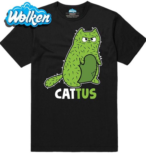Obrázek produktu Pánské tričko Kaktusová Kočka Cattus
