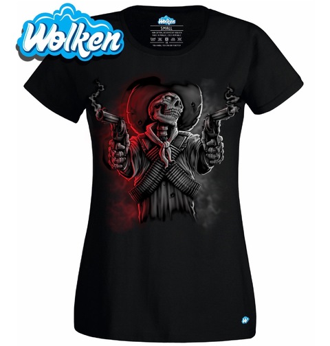 Obrázek produktu Dámské tričko Westernový Kostlivec z Divokého Západu