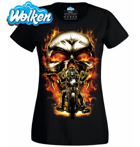 Obrázek produktu Dámské tričko Ghost Rider Smrt V Plamenech