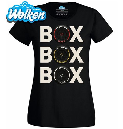 Obrázek produktu Dámské tričko Formule 1 Box Box Box