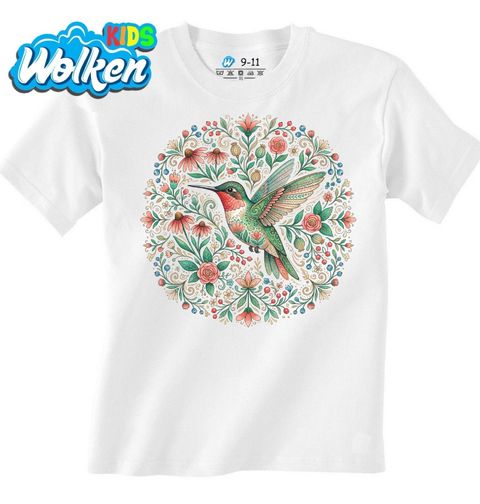 Obrázek produktu Dětské tričko Kolibřík Folk Art