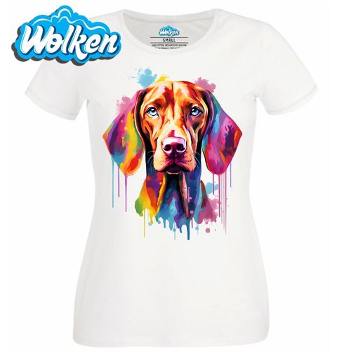 Obrázek produktu Dámské tričko Maďarský Ohař Vizsla Pop Art
