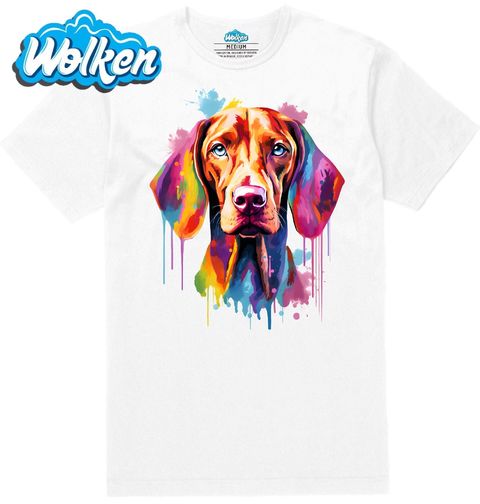 Obrázek produktu Pánské tričko Maďarský Ohař Vizsla Pop Art
