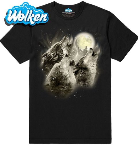 Obrázek produktu Pánské tričko Vytí smečky Vlků