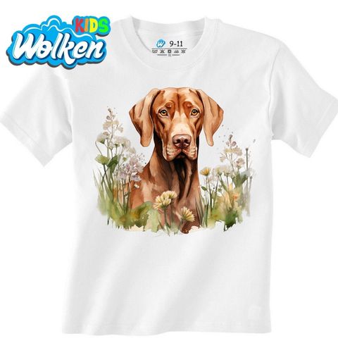 Obrázek produktu Dětské tričko Maďarský Ohař Vizsla v Přírodní Harmonii