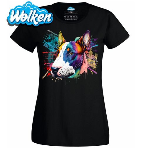 Obrázek produktu Dámské tričko Bullteriér Pop Art