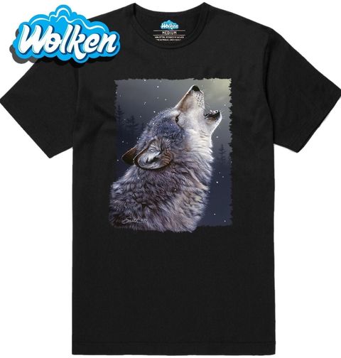 Obrázek produktu Pánské tričko Vyjící Vlk