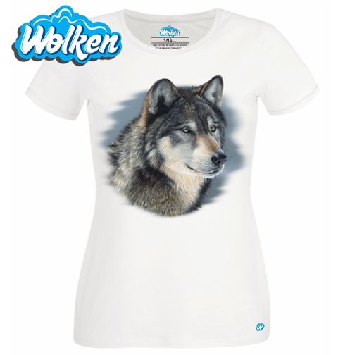 Obrázek produktu Dámské tričko Ledový Pohled Vlka