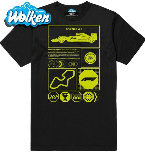 Obrázek produktu Pánské tričko Formula 1 Racing Blueprint
