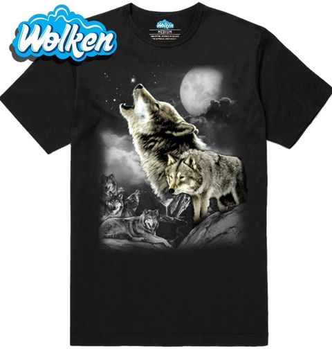 Obrázek produktu Pánské tričko Vlk Divočiny