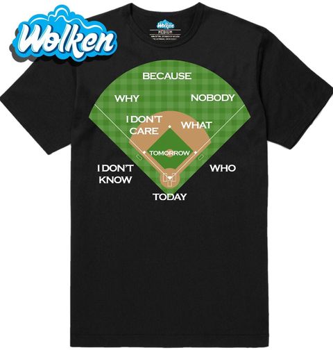 Obrázek produktu Pánské tričko Baseballové hřiště Who's on First?