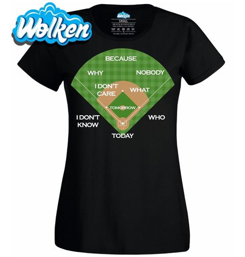 Obrázek produktu Dámské tričko Baseballové hřiště Who's on First?