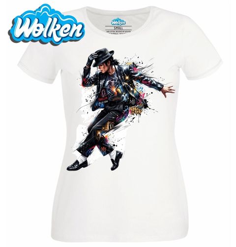 Obrázek produktu Dámské tričko Michael Jackson Moonwalk legenda