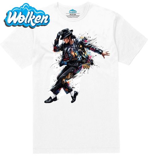 Obrázek produktu Pánské tričko Michael Jackson Moonwalk legenda