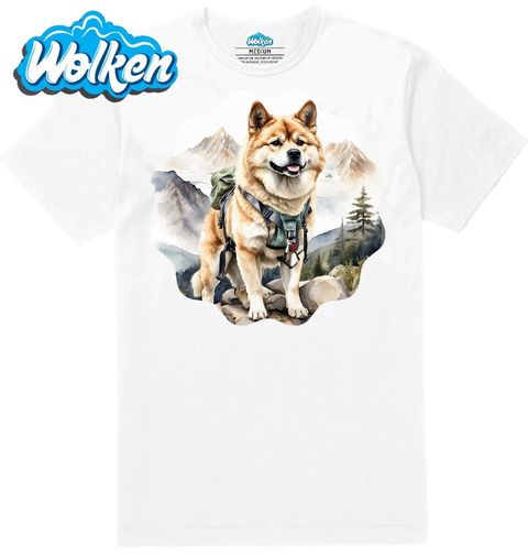 Obrázek produktu Pánské tričko Akita Inu na Horské Výpravě
