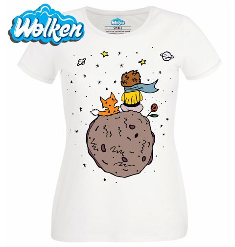 Obrázek produktu Dámské tričko Malý princ a Liška na Planetce B612