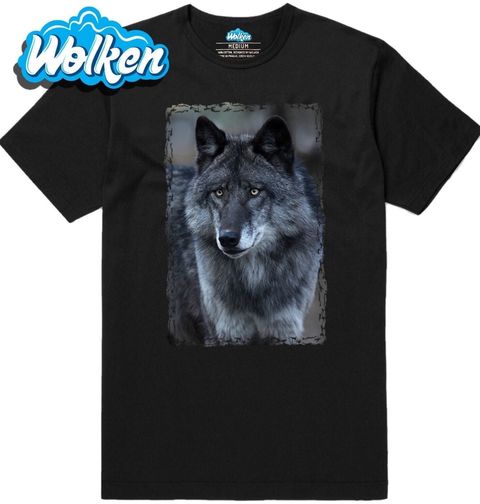 Obrázek produktu Pánské tričko Portrét Vlka černého 