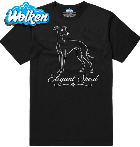 Obrázek produktu Pánské tričko Whippet Elegantní Rychlost Elegant Speed