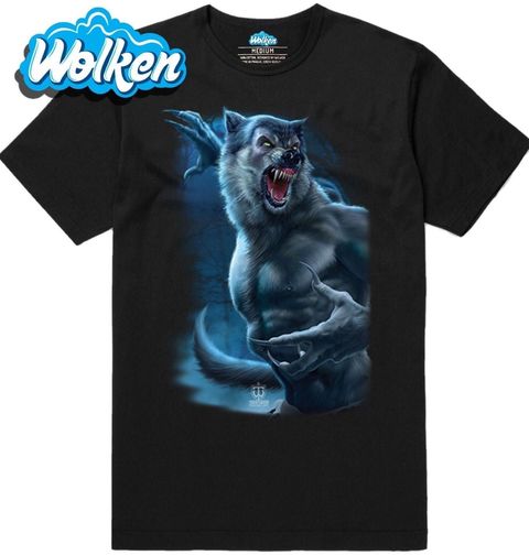 Obrázek produktu Pánské tričko Probuzení Vlkodlaka v Úplňku