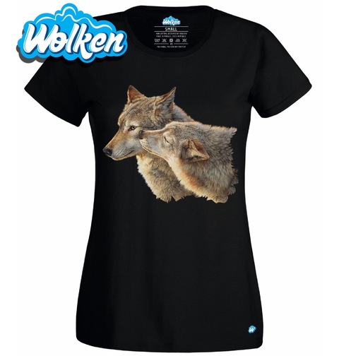 Obrázek produktu Dámské tričko Polibek Vlků 