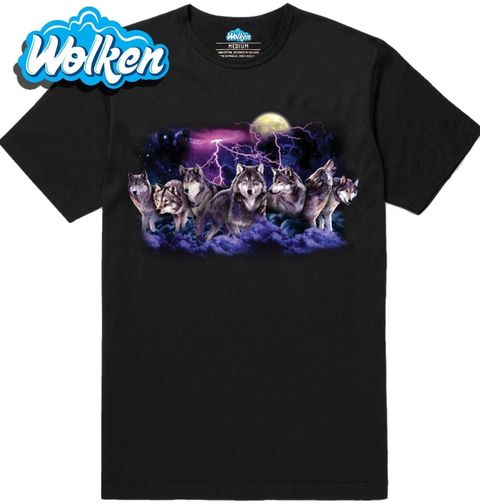 Obrázek produktu Pánské tričko Noční lov smečky Vlků