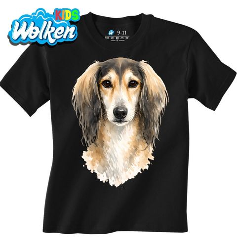 Obrázek produktu Dětské tričko Elegantní Saluki