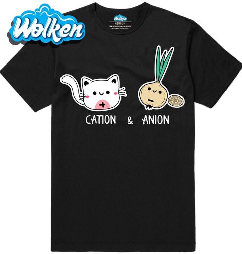 Obrázek produktu Pánské tričko Kočka a Cibule Cation & Anion