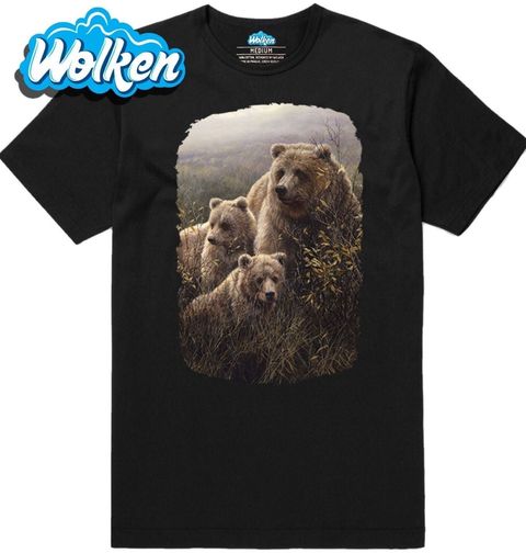 Obrázek produktu Pánské tričko Grizzly rodina v Denali 
