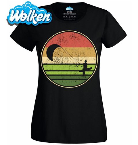 Obrázek produktu Dámské tričko Vintage Kitesurfing