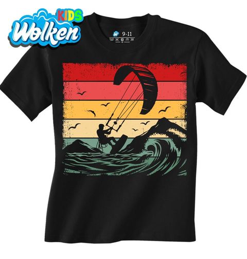 Obrázek produktu Dětské tričko Kitesurfing na Vlnách Moře