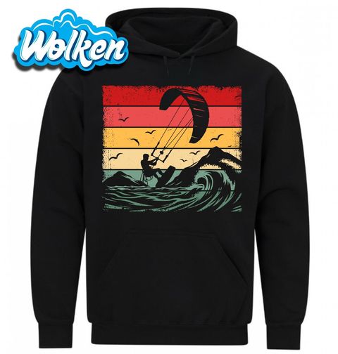 Obrázek produktu Pánská mikina Kitesurfing na Vlnách Moře