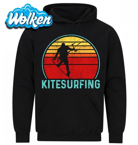 Obrázek produktu Pánská mikina Retro Kitesurfař na Vlně