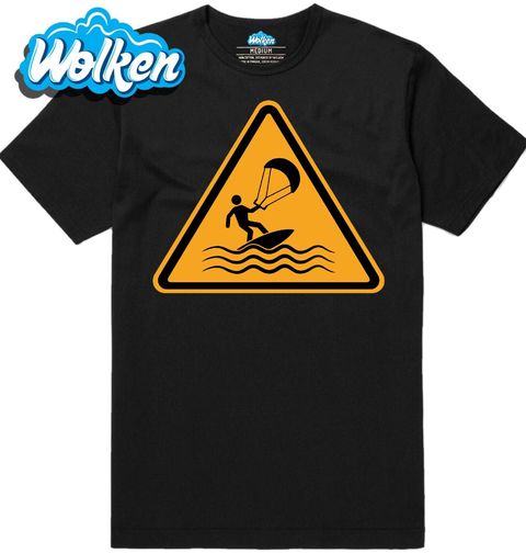 Obrázek produktu Pánské tričko Pozor Kitesurfing Zóna
