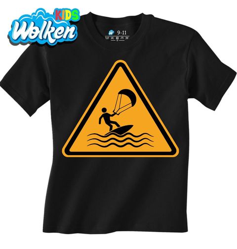 Obrázek produktu Dětské tričko Pozor Kitesurfing Zóna