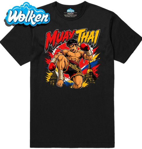 Obrázek produktu Pánské tričko Svalnatý Bojovník Muay Thai