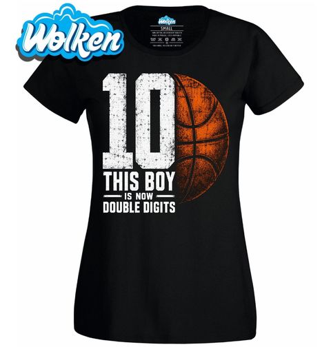 Obrázek produktu Dámské tričko 10 Let Poprvé Dvouciferný Věk Basketbalista